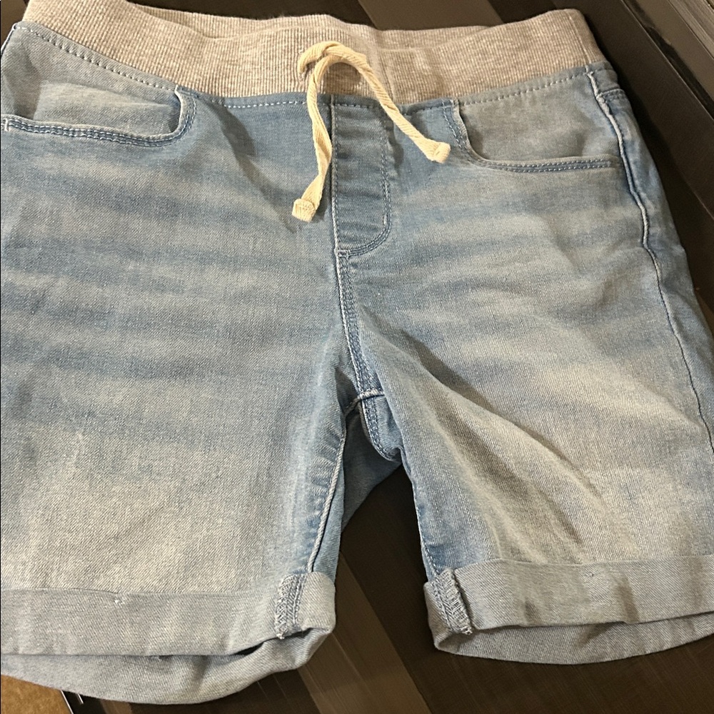 Wonder Nation Light Blue Jean Shorts for Men